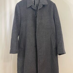 London Fog Charcoal Trench Coat